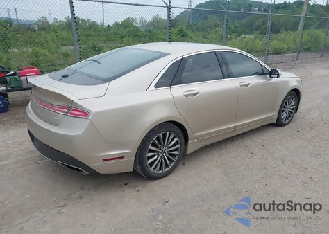 2017 Lincoln Mkz Select из США, поврежденный, VIN 3LN6L5C9XHR601786